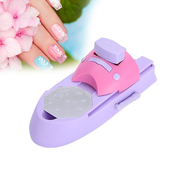 Nagelkonst mönster skrivare, Diy stämpel manikyr tryckmaskin skrivare verktyg set