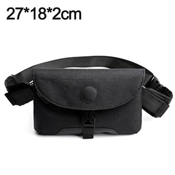 Vintage Canvas Messenger Bag Olkalaukku black