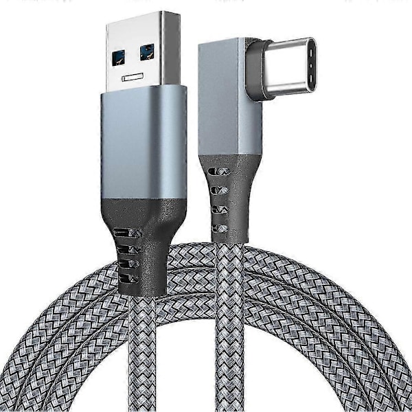 5M Datakabel egnet for Oculus Quest 2 Headset USB 3.0 til Type C Ladekabel VR Briller Tilbehør