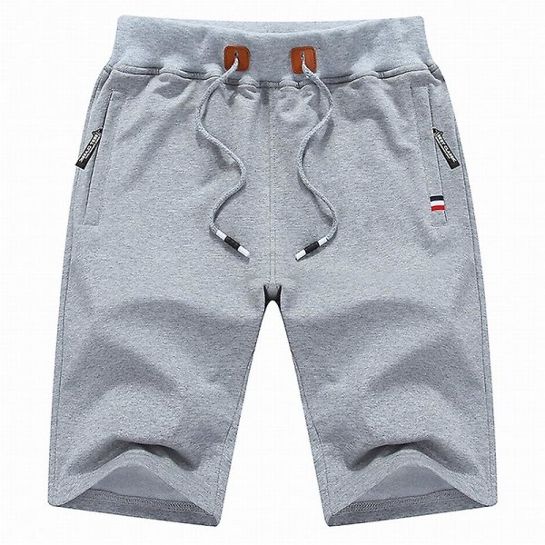 Miesten shortsit rennot kesäshortsit taskuilla Light grey 4XL