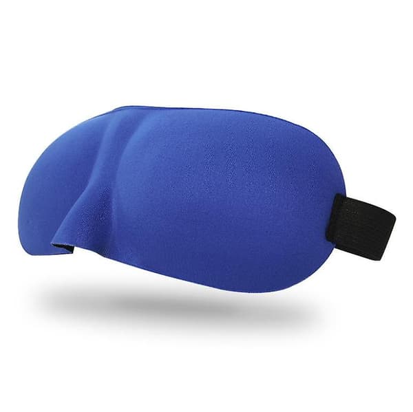 Sovmask för Män Kvinnor, 3D Konturformad Sovmask (1 st) Blue