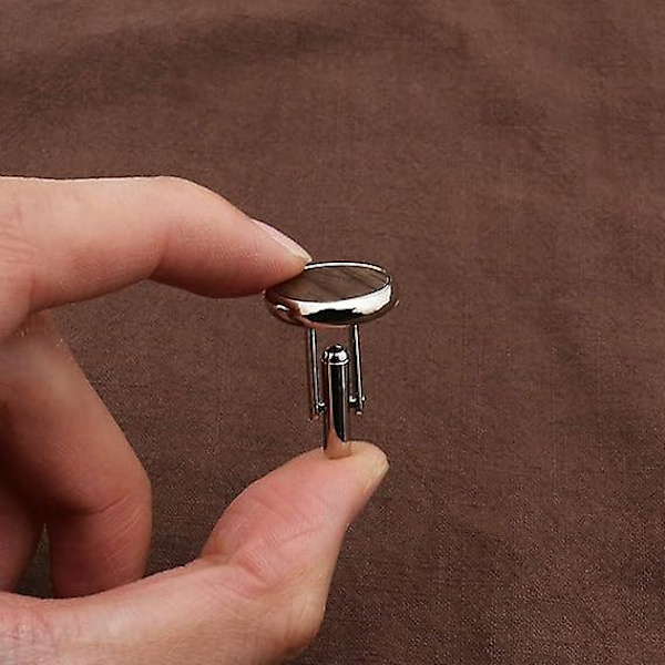 1 Par Naturlige Træmanchetknapper Klassisk Stil Delikat Gave Til Mænd Far Brudgom Beklædning Dekoration