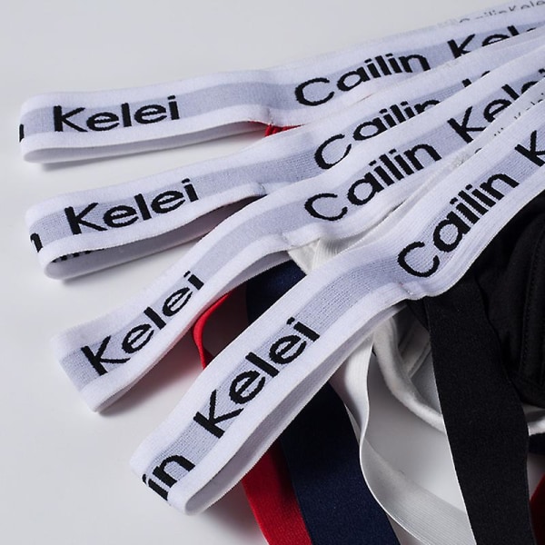 X-sarjan Jockstrap | Miesten alusvaatteet | Miesten Jockstrap Modal Stringit Kapea Matala Vyötärö Bikini T Seksikkäät Pikkuhousut white L