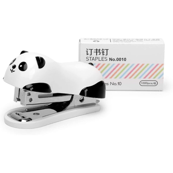 Toimistotarvikkeet ja opettajan tarvikkeet 1 pakkaus mini panda -nitoja