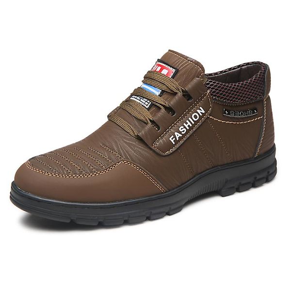 Herre Business Casual Bjergbestigning Bomuldssko Fr9701 Brown EU 41
