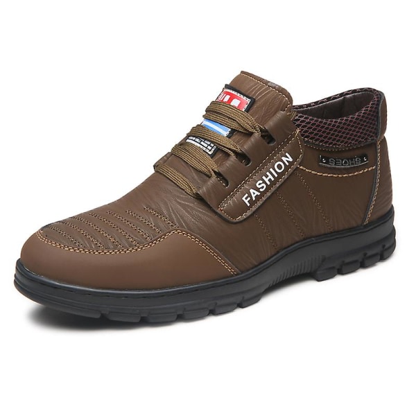 Herre Business Casual Bjergbestigning Bomuldssko Fr9701 Brown EU 42