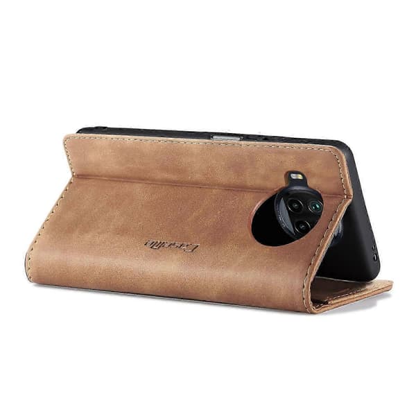 Xiaomi Mi 10t Lite 5g puhelin kotelolle Brown