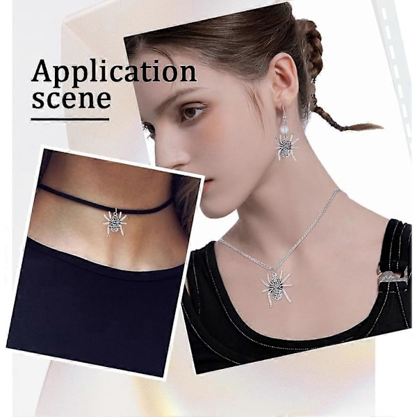 1 Ask 30 st Spindlar Berlocker Tibetansk Stil Antik Silver Små Spindlar Berlocker Bulk Halloween Legering Metall Insekt Berlocker för Smyckestillverkning Berlocker DIY Halsband