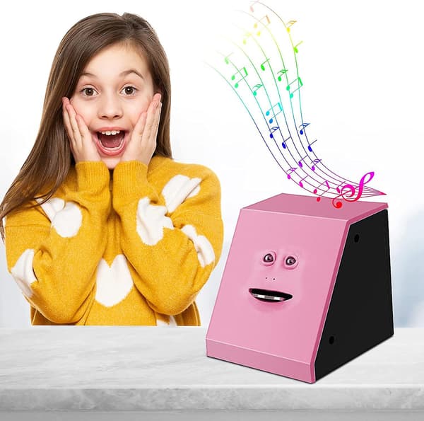Automatisk spargris Barn Spargris Barn Rolig Ful (rosa)