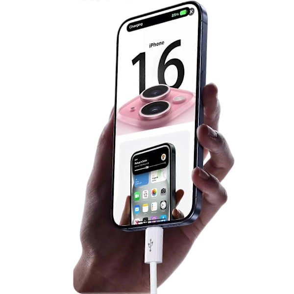 2025 Nyeste Carplay Datakabel til iPhone 15/16, USB A til USB C Datakabel