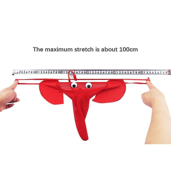 Herre Nyhed Elefant G-strengs Trusser Undertøj Briefs Lingeri Multi-farve Valgfri Red