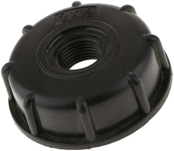 S60x6 Plast IBC Tank Adapter Grovgjenget Plugg Til 1/2\" Kran Adapter For IBC Ton Ventil