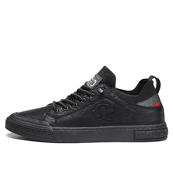 Herre Casual Sko Flade Sneakers Fr2159 Black EU 44