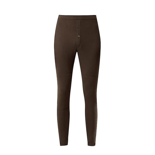 Vadderade tjocka höstbyxor herrarnas varma byxor vintertröja linjebyxor foderbyxor 2XL 175-86A Light Grey