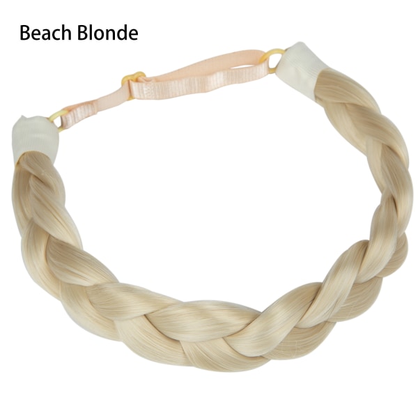 1 st syntetiskt bandhår flätor med justerbart bälte flätad bohemisk stil damfrisyr 613 Athree strand braid