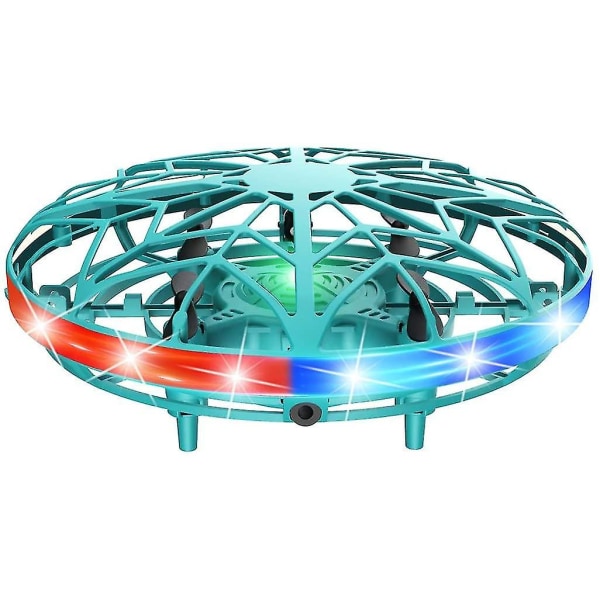 Handmanövrerad drönare, flygande leksaker med 360-rullande surroundfunktion, mini-ufo-drönare för barn, drönarleksaker för 10-åriga pojkar