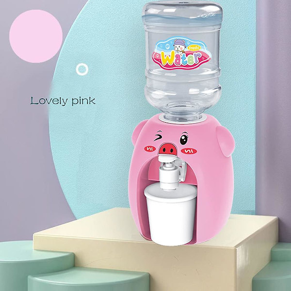 Mini Drikkefontene Morsomme Leker Barnas Lekehus Spill Leker (rosa)