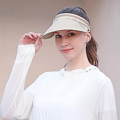 Hat Dame Sommer Stor Skygge Strand Stråhatte Hat
