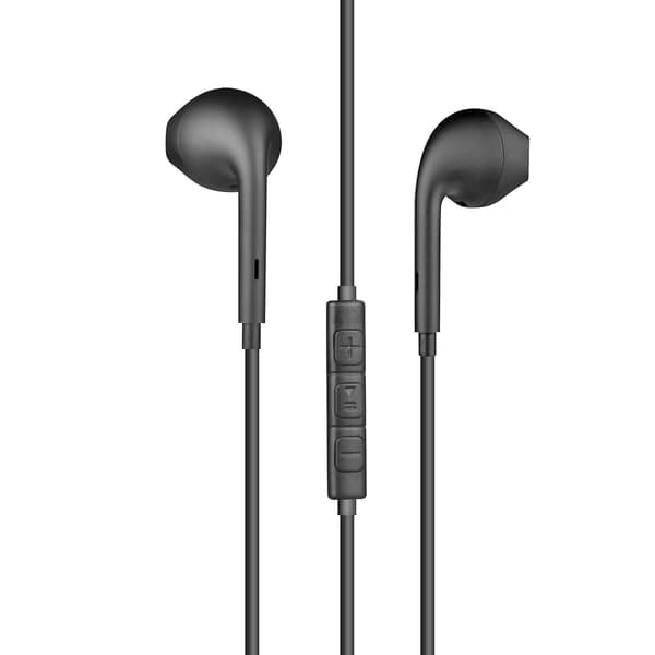 Kablede Øretelefoner BigBen USB-C Håndsfrit Sæt 1,2m Sort