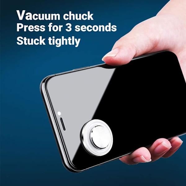 Mini joystick til telefon mobilspil controller universal 360 grader til Android iOS smartphone tablet PC med berøringsskærm sort