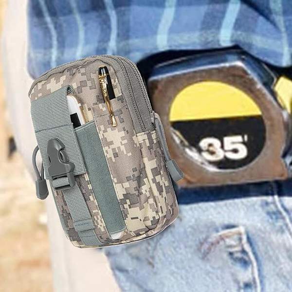 Utomhus midjepack, vandring midjepack -  Bälte för vandring | Mobiltelefonväska midjeväska för camping