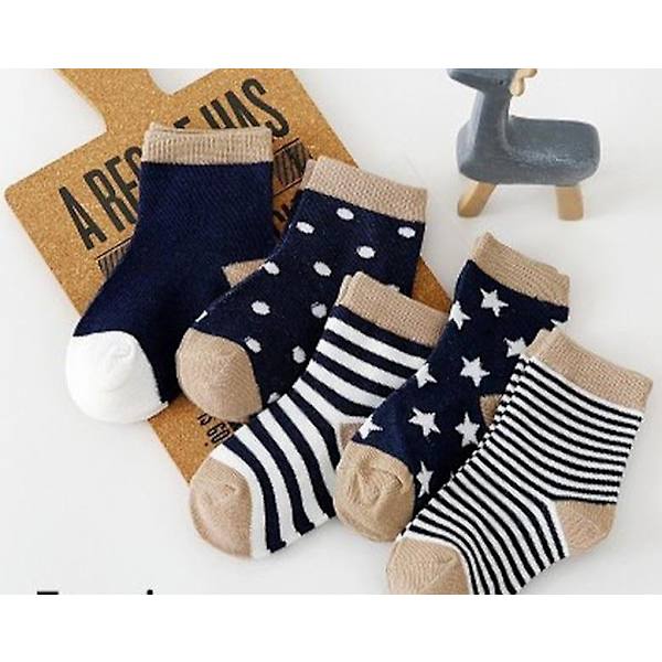 Andningsbara strumpor för barn stripe 1-3years
