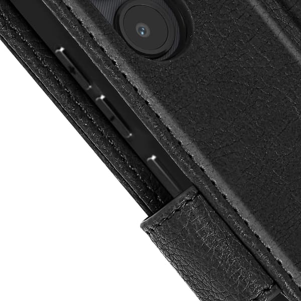 Etui til A7 2018 Kortholder Cover Video Stand Funktion, Sort
