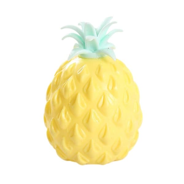 Ananas Stressbolde Legetøj, Stress Vrede Aflastningslegetøj Yellow Small