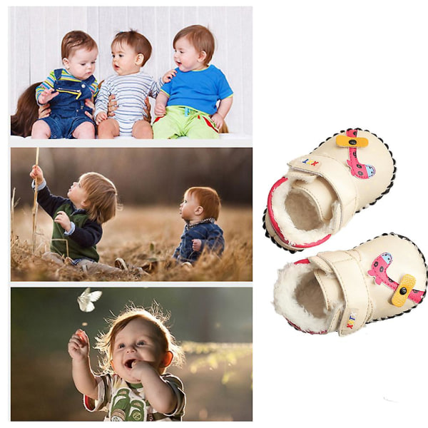 Bebis Skor Pojkar Flickor Tofflor Mysiga  Booties style2