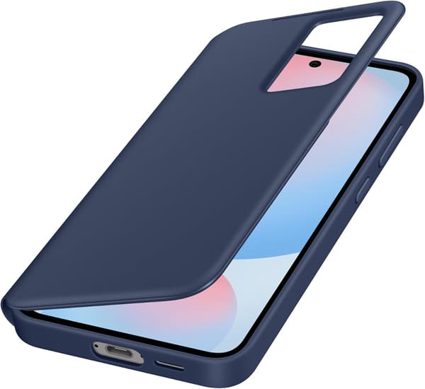 Samsung Galaxy Officielt Wallet Cover til S24 FE, Blå