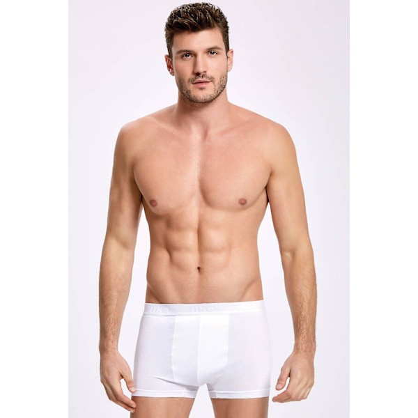 Principle 007 Lycra herrboxare 5 stycken White XL