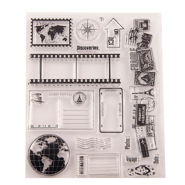 Scrapbooking Stempler Klare Stempler Gennemsigtige Stempler Silikone Stempler Silikone Seglstempel