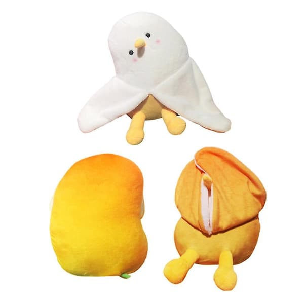 Mango Chick Plysch Leksak Fylld Djurdocka För Barn Födelsedagspresenter