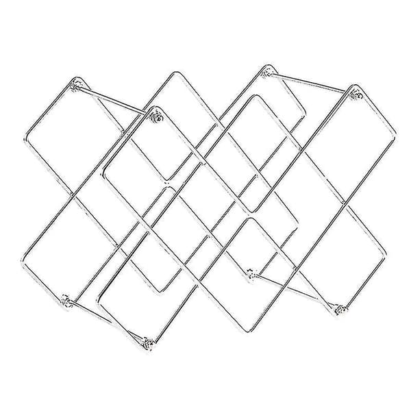 Vinstativ til bordplade, Flaskeholder, Vinstativ, Flaskeholder, Sølv