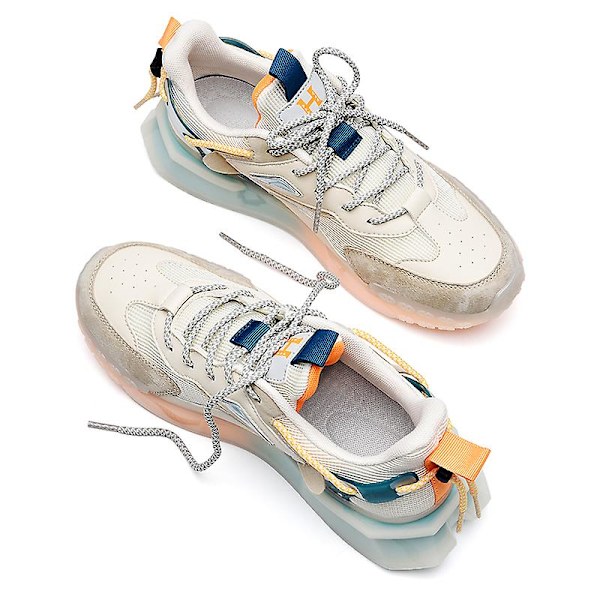 Herre Sports Løbesko Åndbare Skridsikre Sneakers Fr2109 Pink EU 41