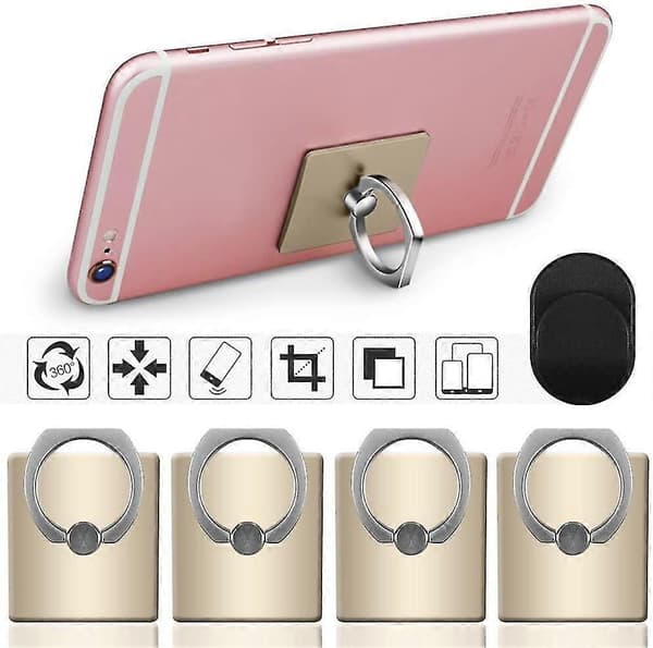 Universal Smartphone Ring Grip Mobiltelefonholder Stativ D