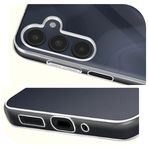 Cover til Galaxy A16 Blød Silikone, Transparent