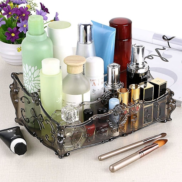 3 rum Akryl Makeup Organizer til kommode og badeværelse