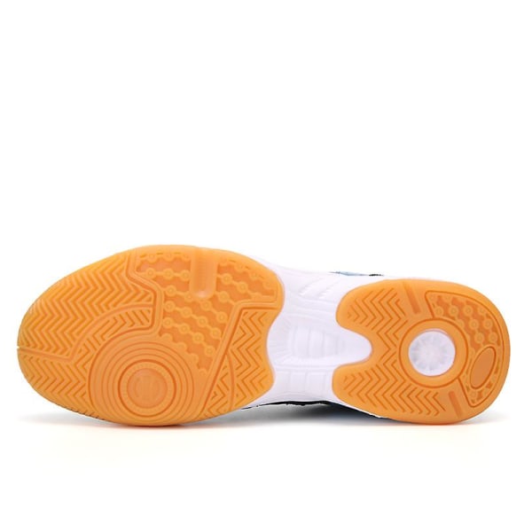 Lett Sneakers for Menn og Kvinner - Mote-sko for Innendørsbane - Egnet for Badminton 3D7059 BlackBlue EU 40