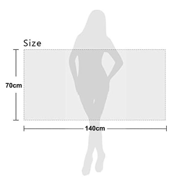 Badehåndklæder til badeværelse, hotel, spa, pool, kollegium, bløde bomulds badehåndklæder, 70*140cm Light gray 70*140cm