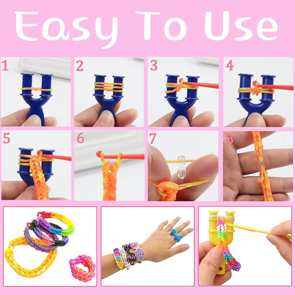 DIY Armband Craft Kit för Flickor