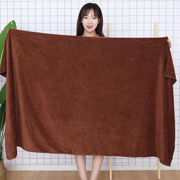 4-pak Badehåndklæder - Ekstra absorberende - mikrofiber - 70*140cm (neutrale) Combination 3