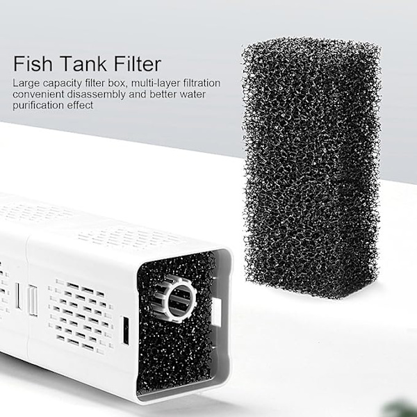 Akvariefilter, Multifunktionelt Akvarieinternt Filter Sikkert Akvariefilter Nedsænkbart Akvariefilter
