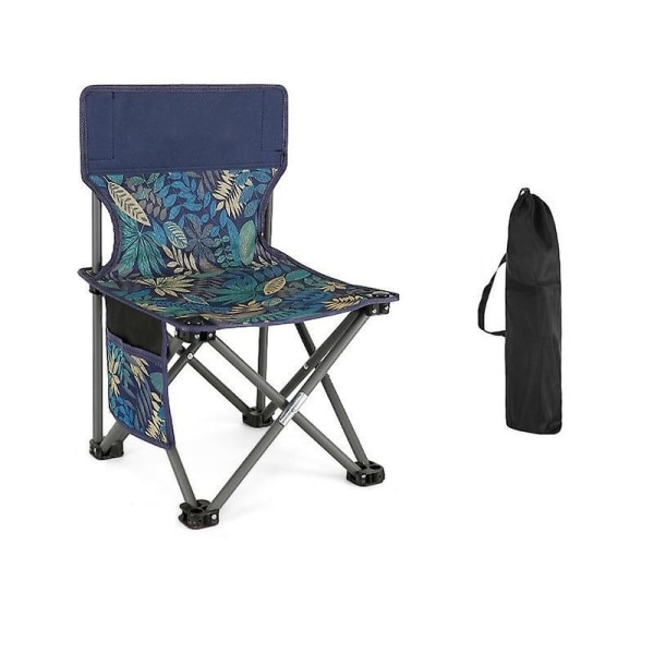 Kompakt og holdbar sammenklappelig campingstol med kopholder - Ideel til camping, picnic, have, campingvognsture, fiskeri, strand og grill