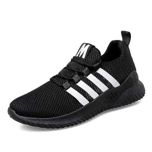 Naisten Flyknit Tennarit Ulkoilukengät n727 Black EU 41