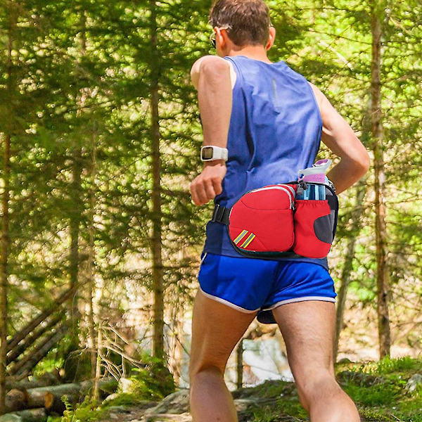 Sykkel- og løpesekk - utendørs fjellklatringsekk - multifunksjonell sportsveske red
