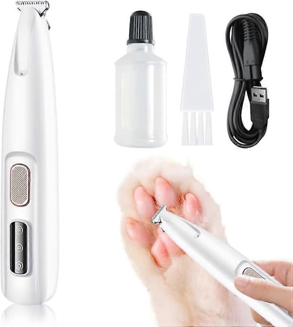 Pet Micro Precision Trimmer, 2024 Ny Multifunksjonell Vanntett Pet Hårklipper