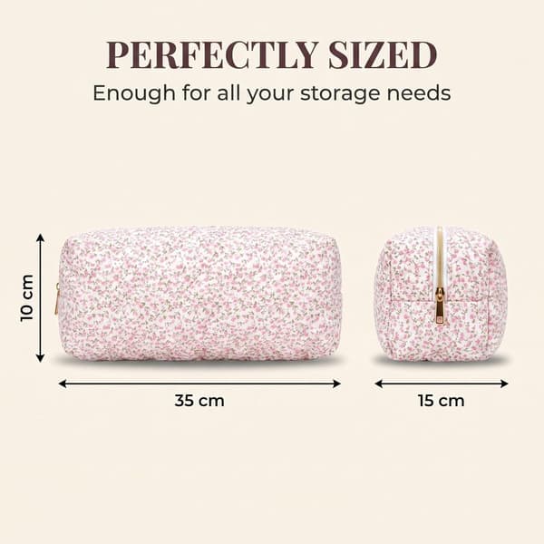 Airwrap Rejsetaske, Opbevaringstaske Kompatibel med Flexstyle Hårstylingværktøjer, Pink, L