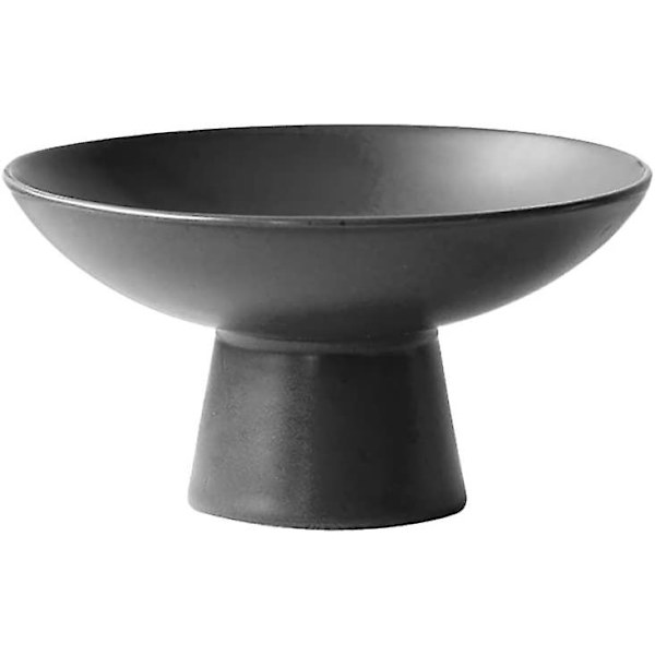 Keramisk Snack Skål Japansk Stil Hævet Frugtplade Mad Appetizer Serveringsbakke Slik Dessert Kage Display Skål Til Sojasovs Krydderi Dypning