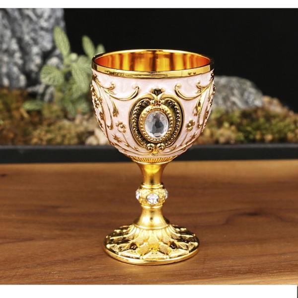 4,3x4,3x7cm rostfritt stålvinsglas 4